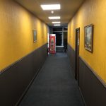 Eerie Motel Corridor