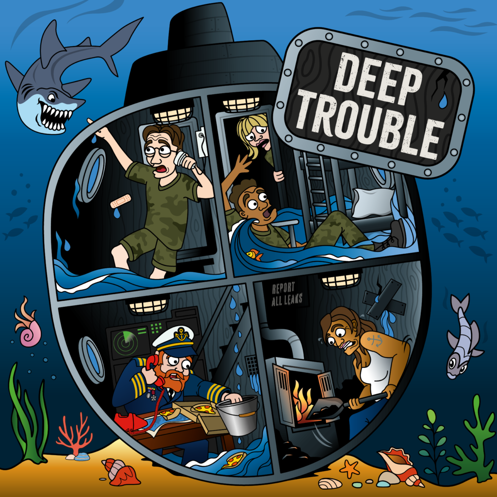 Deep Trouble Logo