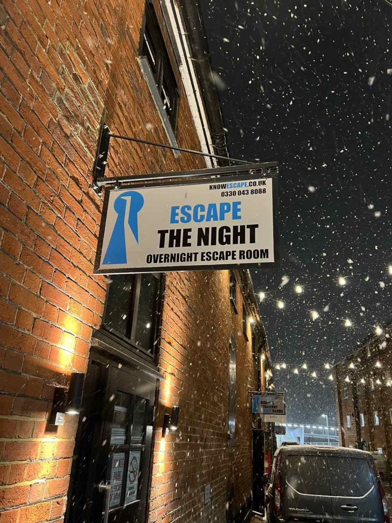 Overnight Escape Room